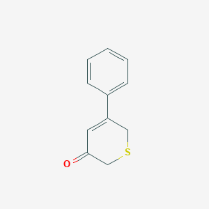 5-Phenyl-2H-thiopyran-3(6H)-one