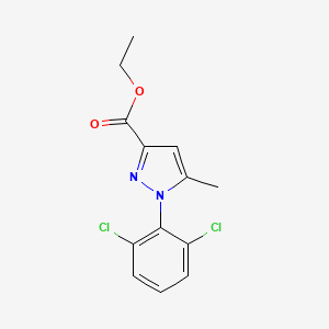 1-(2,6-Dichloro-phenyl)-5-methyl-1H-pyrazole-3-carboxylic acid ethyl ester