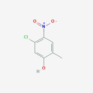 molecular formula C7H6ClNO3 B1398791 5-Chloro-2-methyl-4-nitrophenol CAS No. 97655-36-2