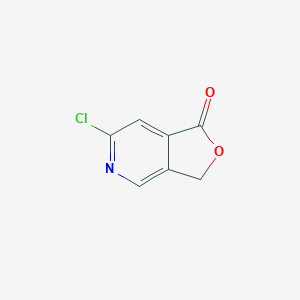 molecular formula C7H4ClNO2 B13987948 6-Chlorofuro[3,4-C]pyridin-1(3H)-one 