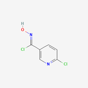 N-hydroxy-(2-chloropyridine)-5-carbonimidoyl chloride