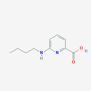 molecular formula C10H14N2O2 B13988083 6-(Butylamino)pyridine-2-carboxylic acid 