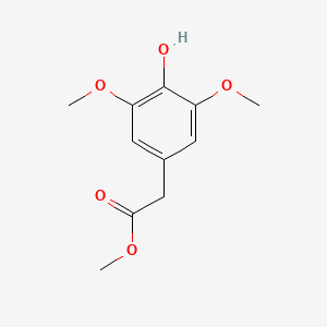 molecular formula C11H14O5 B1398813 甲基2-(4-羟基-3,5-二甲氧基苯基)乙酸酯 CAS No. 151292-83-0