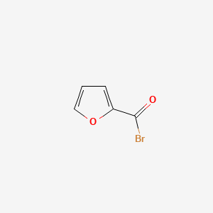 molecular formula C5H3BrO2 B13988175 2-Furancarbonyl bromide CAS No. 58777-49-4