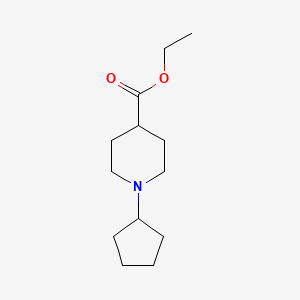 Ethyl 1-cyclopentylpiperidine-4-carboxylate