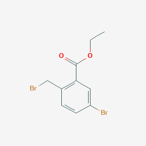 Ethyl 5-bromo-2-(bromomethyl)benzoate