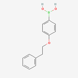 molecular formula C14H15BO3 B13988260 (4-Phenethoxyphenyl)boronic acid 