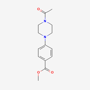 Methyl 4-(4-acetylpiperazin-1-yl)benzoate