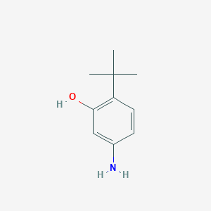 molecular formula C10H15NO B1398849 5-Amino-2-tert-butylphenol CAS No. 873055-35-7