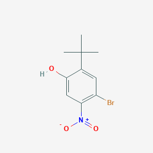 B1398872 2-Tert-butyl-4-bromo-5-nitrophenol CAS No. 873055-68-6