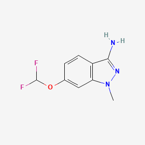 6-(Difluoromethoxy)-1-methyl-1h-indazol-3-amine