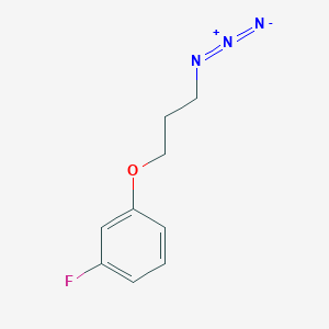 molecular formula C9H10FN3O B1398909 1-(3-Azidopropoxy)-3-fluorobenzene CAS No. 1250700-40-3
