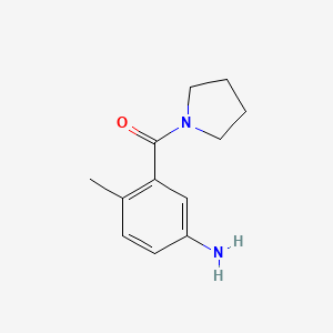 (5-Amino-2-methylphenyl)-pyrrolidin-1-yl-methanone