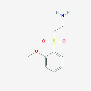 Ethanamine, 2-[(2-methoxyphenyl)sulfonyl]-