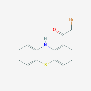 2-Bromo-1-(10h-phenothiazin-1-yl)ethanone