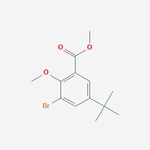 Methyl 3-bromo-5-tert-butyl-2-methoxybenzoate