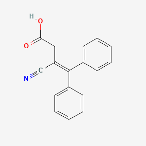 3-Cyano-4,4-diphenyl-3-butenoic acid