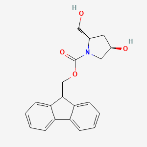 (9H-Fluoren-9-yl)methyl (2S,4R)-4-hydroxy-2-(hydroxymethyl)pyrrolidine-1-carboxylate