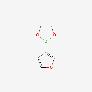 2-(furan-3-yl)-1,3,2-dioxaborolane