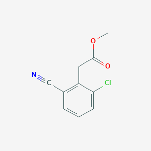 Methyl 2-chloro-6-cyanophenylacetate