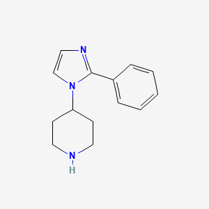 4-(2-phenyl-1H-imidazol-1-yl)Piperidine