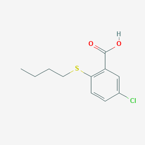 2-(Butylsulfanyl)-5-chlorobenzoic acid