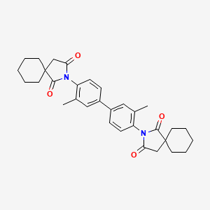 2,2'-(3,3'-Dimethyl[1,1'-biphenyl]-4,4'-diyl)di(2-azaspiro[4.5]decane-1,3-dione)