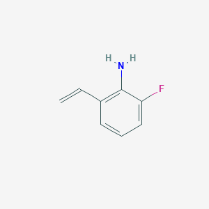 molecular formula C8H8FN B13989402 2-Fluoro-6-vinylaniline 