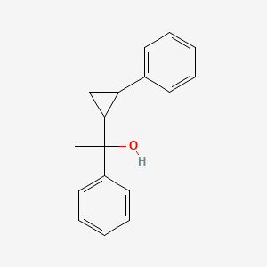 1-Phenyl-1-(2-phenylcyclopropyl)ethanol