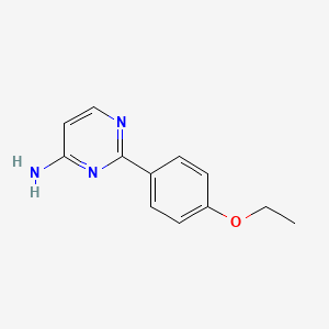 2-(4-Ethoxyphenyl)pyrimidin-4-amine