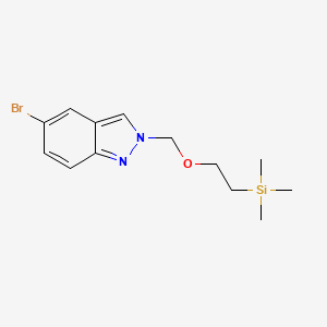 2-[(5-Bromoindazol-2-yl)methoxy]ethyl-trimethylsilane