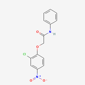 2-(2-Chloro-4-nitrophenoxy)-n-phenylacetamide