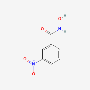 molecular formula C7H6N2O4 B13989583 N-hydroxy-3-nitrobenzamide CAS No. 7335-34-4