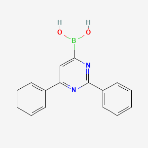 (2,6-diphenylpyrimidin-4-yl)boronic acid