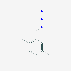molecular formula C9H11N3 B1398960 2,5-二甲基苄基叠氮化物 CAS No. 960615-71-8