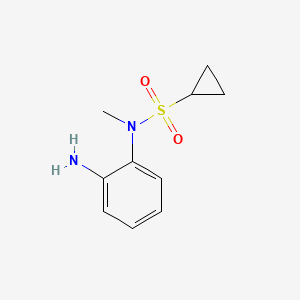 N-(2-aminophenyl)-N-methylcyclopropanesulfonamide