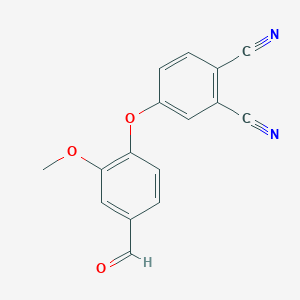 1,2-Benzenedicarbonitrile, 4-(4-formyl-2-methoxyphenoxy)-