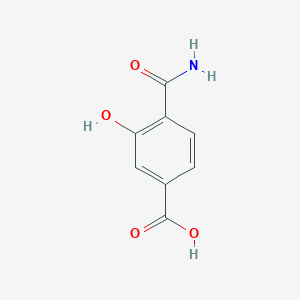 4-Carbamoyl-3-hydroxybenzoic acid