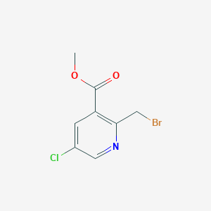 Methyl 2-(bromomethyl)-5-chloronicotinate