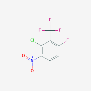 2-Chloro-4-fluoro-1-nitro-3-trifluoromethylbenzene