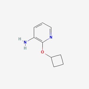 molecular formula C9H12N2O B1398997 2-Cyclobutoxypyridin-3-amine CAS No. 1247347-64-3