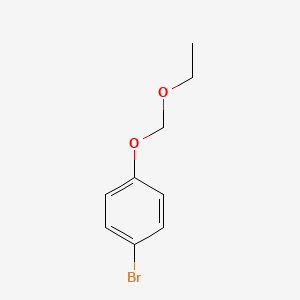 molecular formula C9H11BrO2 B13990093 1-Bromo-4-(ethoxymethoxy)benzene 