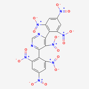 5-Nitro-4,6-bis(2,4,6-trinitrophenyl)pyrimidine