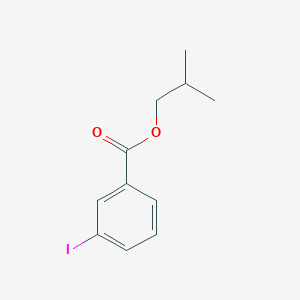 molecular formula C11H13IO2 B13990407 Isobutyl 3-iodobenzoate 