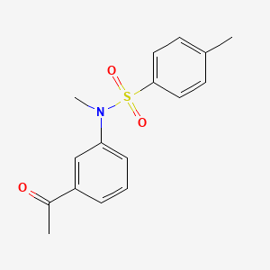 3'-Acetyl-N-methyl-P-toluenesulfonanilide