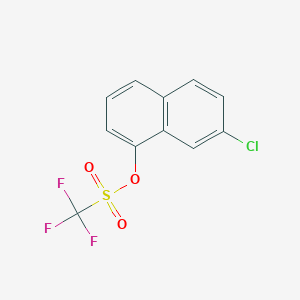 7-Chloronaphthalen-1-yl trifluoromethanesulfonate