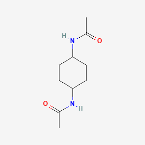 molecular formula C10H18N2O2 B13990560 trans-1,4-Diacetamidocyclohexane CAS No. 2840-91-7