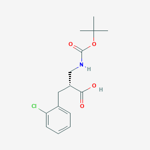 Boc-(r)-3-amino-2-(2-chlorobenzyl)propanoic acid