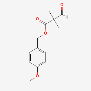 (4-Methoxyphenyl)methyl 2,2-dimethyl-3-oxopropanoate