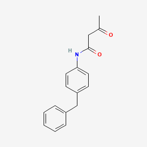 N-(4-Benzylphenyl)-3-oxobutanamidato